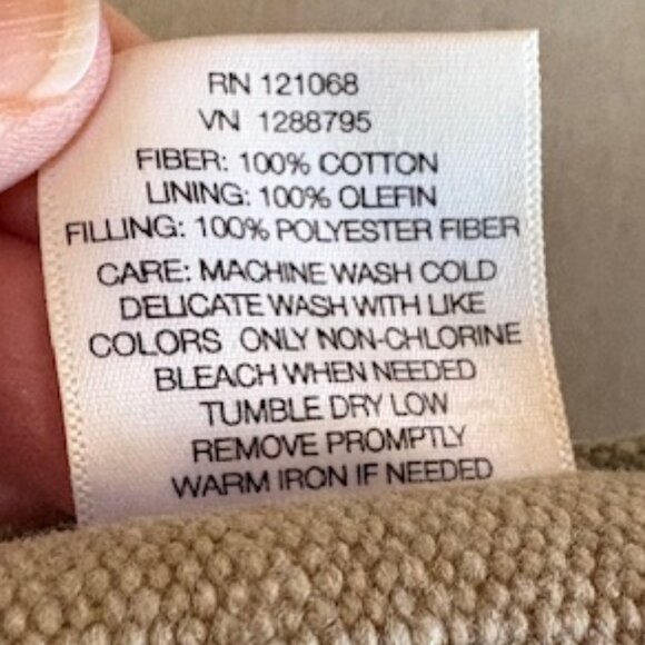 Privet House Target Cane Sugar Sack Manchester Decorative Pillow Made in India - Picture 5 of 7